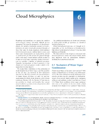 Cloud Microphysics 6