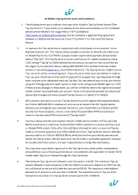 Eir Mobile Top-Up Direct Terms and Conditions