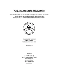 Public Accounts Committee