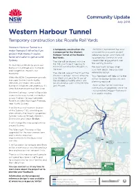 Temporary Construction Site: Rozelle Rail Yards