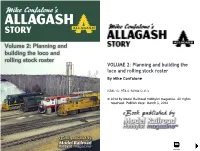 VOLUME 2: Planning and Building the Loco and Rolling Stock Roster by Mike Confalone