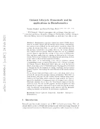 Arxiv:2103.00490V1 [Cs.DC] 24 Feb 2021 Keywords: Dataset Lifecycle Framework · Kubeﬂow · Kubernetes · Bioinformatics