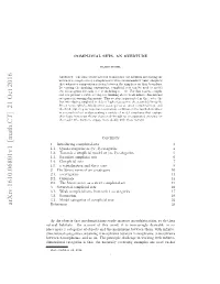 Complicial Sets, an Overture