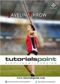 Javelin Throw Tutorial