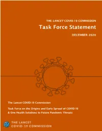 Task Force Statement