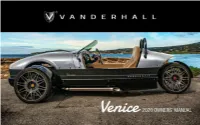 Venice Owner's Manual 2020