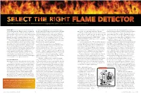 Do You Know Which Factors to Consider When Selecting a Flame Detector?