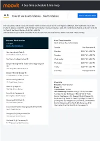 4 Bus Time Schedule & Line Route