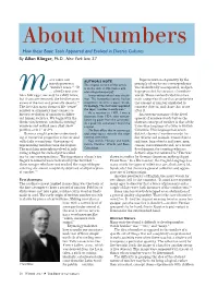 About Numbers How These Basic Tools Appeared and Evolved in Diverse Cultures by Allen Klinger, Ph.D., New York Iota ’57