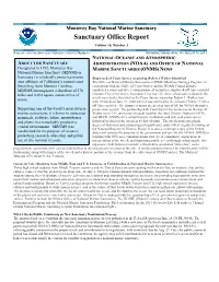 MBNMS Office Report 4/18/13-8/15/13
