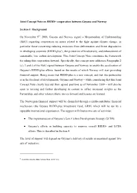 Memorandum of Understanding Between the Government of The