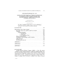 Stb Finance Docket No. 34335 Keokuk Junction Railway