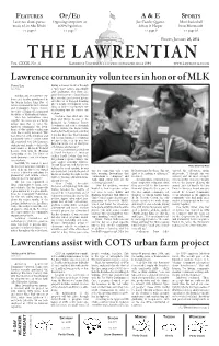 Volume CXXIX, Number 11, January 20, 2012