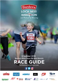Baxters River Ness 5K/Wee Nessie RACE GUIDE Lochnessmarathon.Com