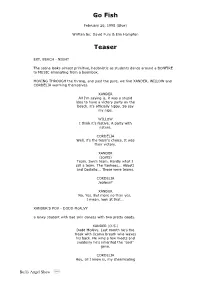 Go Fish Script