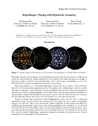 Hyperrogue: Playing with Hyperbolic Geometry