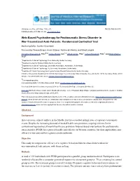 Randomized Controlled Trial