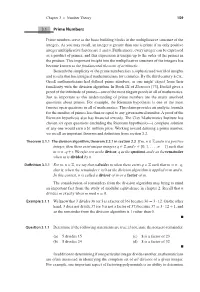 3.1 Prime Numbers