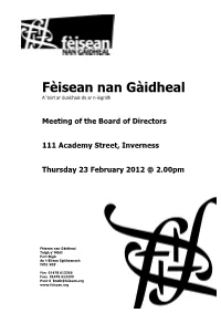 Board of Directors