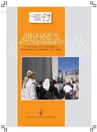 Theological Reflection on Accompaniment