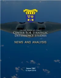 (CSDS) News and Analysis Issue 1361