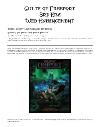 Cults of Freeport 3Rd Era Web Enhancement