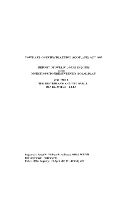 Inverness Local Plan Public Local Inquiry Report- Volume 3