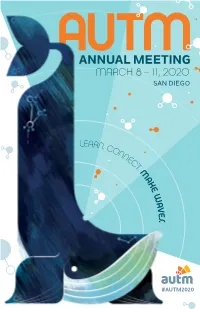 March 8 – 11, 2020 San Diego