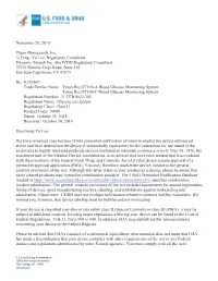 SUMMARY This Summary of 510(K) Safety and Effectiveness Information Is Being Submitted in Accordance with the Requirements of 21 CFR 807.92