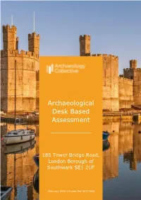 Archaeological Desk Based Assessment |