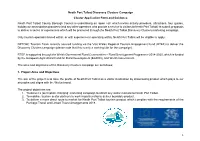 Discovery Clusters Application Form & Guidance Notes