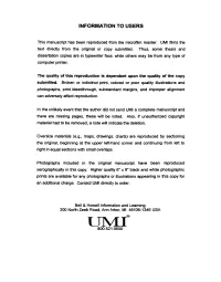 Information to Users