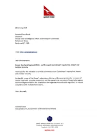 Submission of Qantas Airways