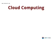 Cloud Computing
