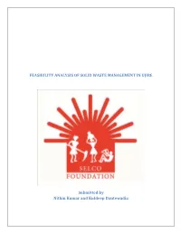 Feasibility Analysis of Solid Waste Management in Ujire