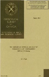 Paper 60-1 the SUBSURFACE GETHING and BLUESKY