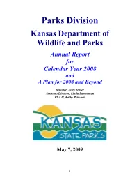 2008 State Park Annual Report