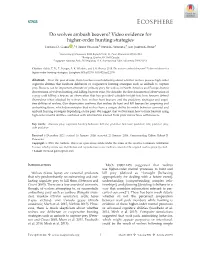 Do Wolves Ambush Beavers? Video Evidence for Higher-Order Hunting Strategies 1, 2 3 1 THOMAS D
