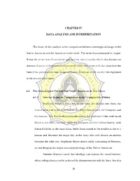 CHAPTER IV DATA ANALYSIS and INTERPRETATION the Focus of This