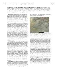 Did Martian Valley Networks Form Under Ancient Ice Sheets? A
