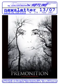 Newsletter 13/07 DIGITAL EDITION Nr