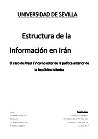Estructura De La Información En Irán