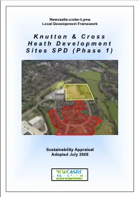 Knutton & Cross Heath Development Sites