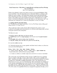 Tally Sticks, Counting Boards, and Sumerian Proto-Writing John Alan Halloran