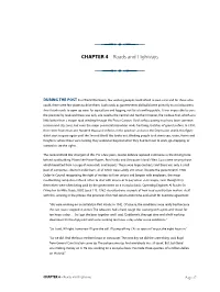 CHAPTER 4 – Roads and Highways