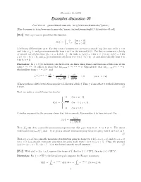 Examples Discussion 05