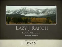 Lazy J Brochure