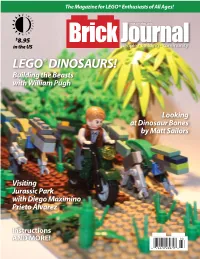 LEGO® DINOSAURS! Building the Beasts with William Pugh