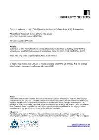 Multiphase Turbulence in Bubbly Flows: RANS Simulations