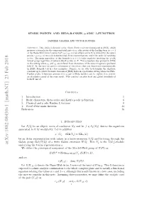 STARK POINTS and HIDA-RANKIN P-ADIC L-FUNCTION 3